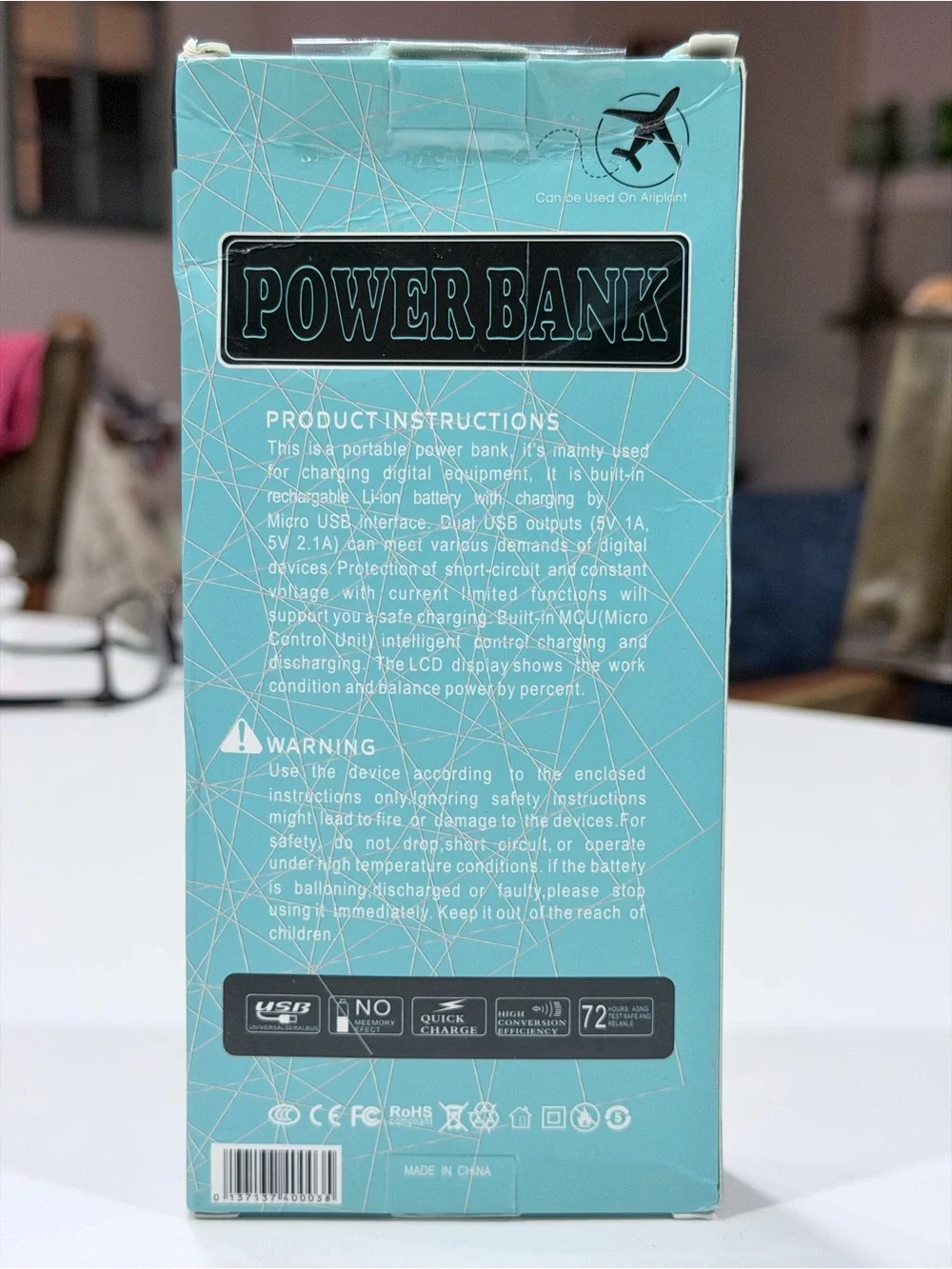 Powerbank portable charger